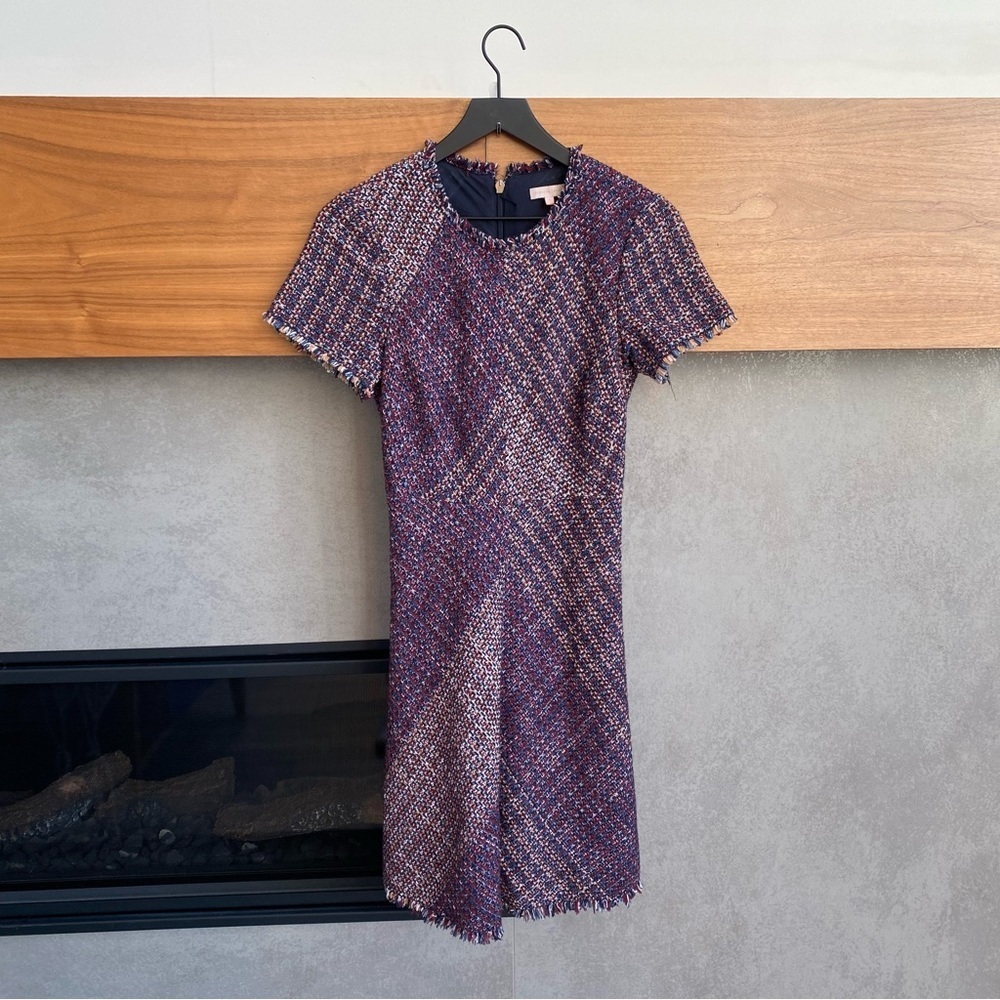 REBECCA TAYLOR “SAMPLE” Blanket Tweed dress, Size 2‎